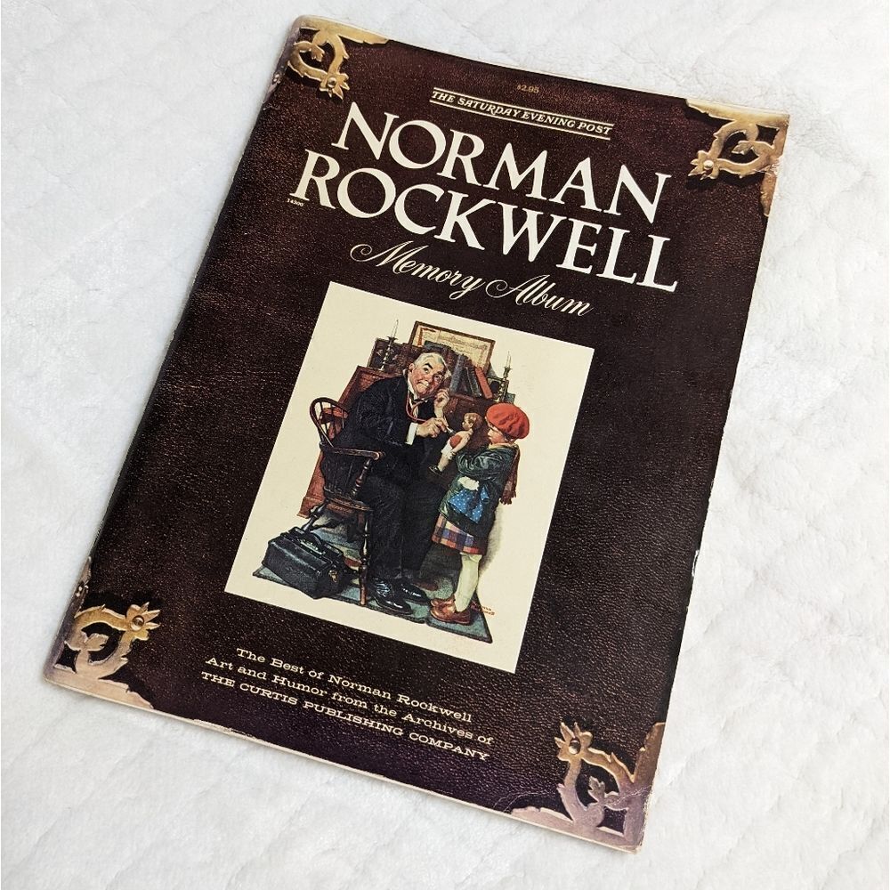 1978 Vintage Norman Rockwell Memory Album from the Sat Evening Post - Picture 1 of 15